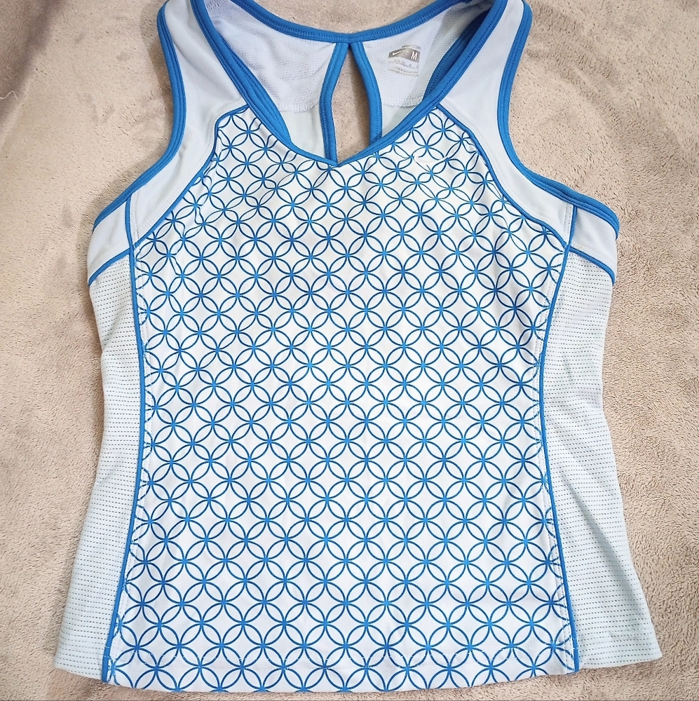 Nike Fit Dry Tank Tennis Golf Pickleball Fitness Tank Bra Top M